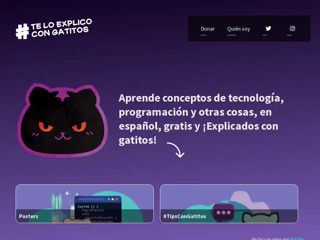 Photo of resource Te Lo Explico Con Gatitos